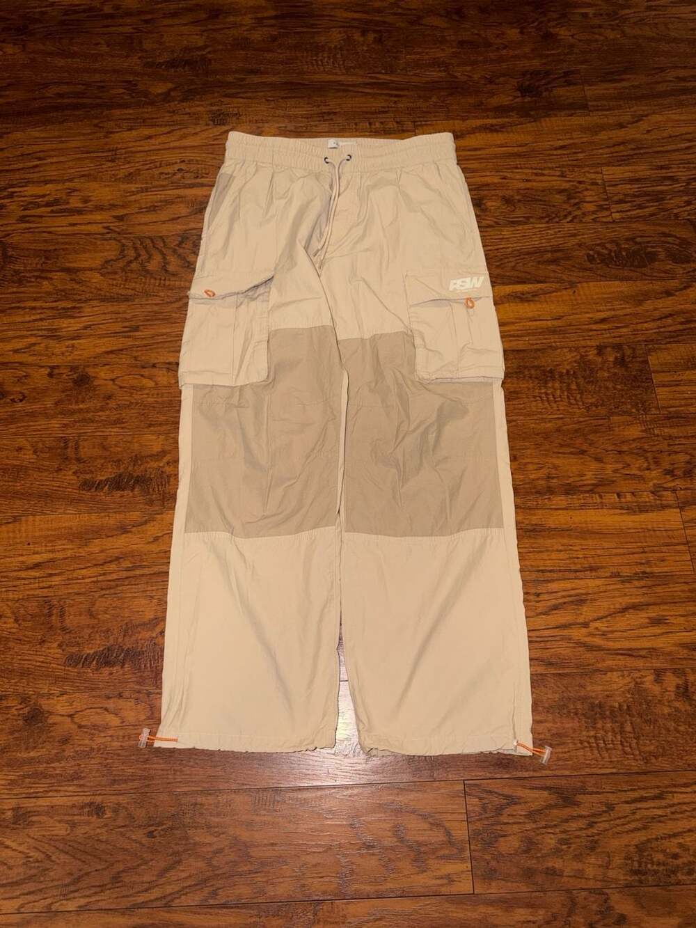 PacSun Tan Baggy Cargo Pants
